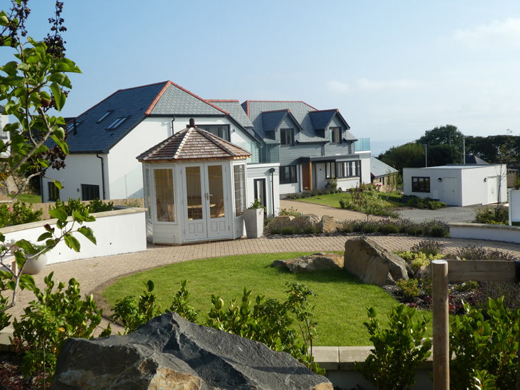 Camaret Gardens: 3 - 4 bedroom homes, many enjoying spectacular views over St. Ives Bay.